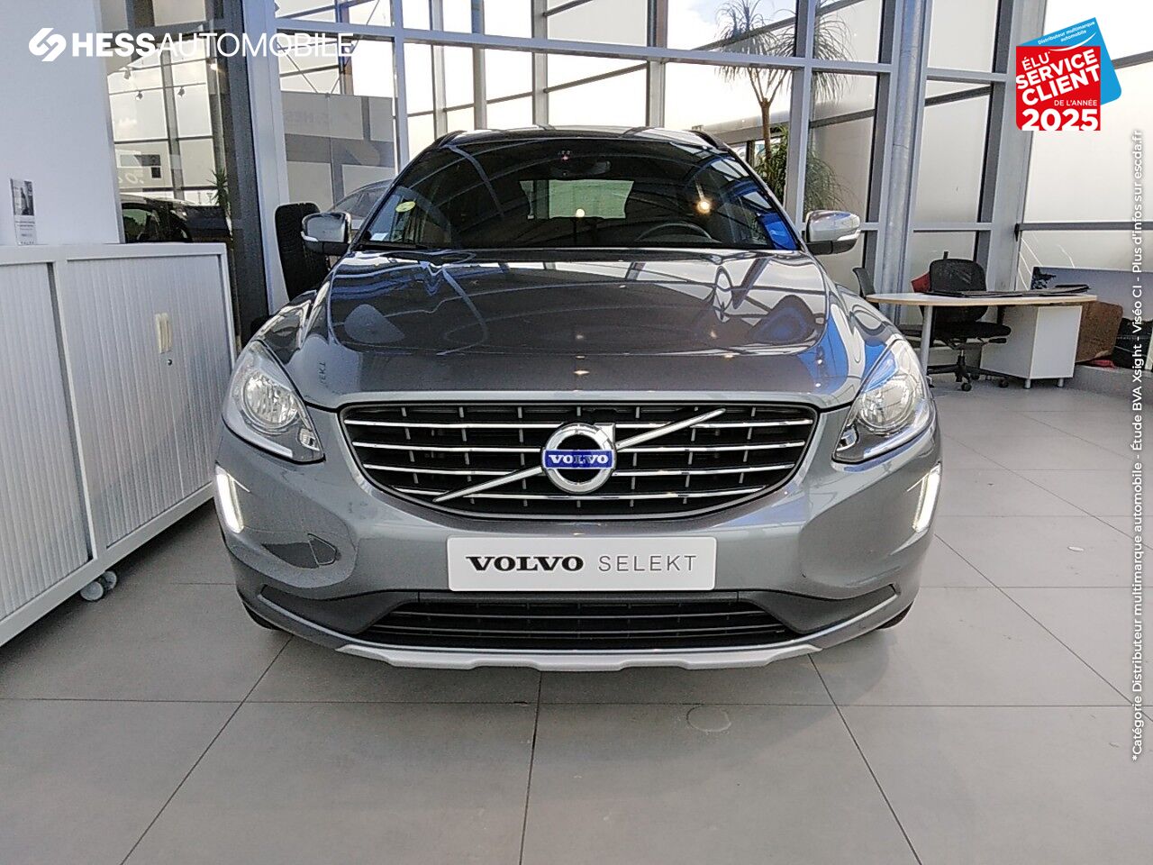 Véhicule d'occasion VOLVO XC60 D4 190CH INITIATE EDITION GEARTRONIC 1ERE MAIN GPS RADAR AR chez Volvo Strasbourg