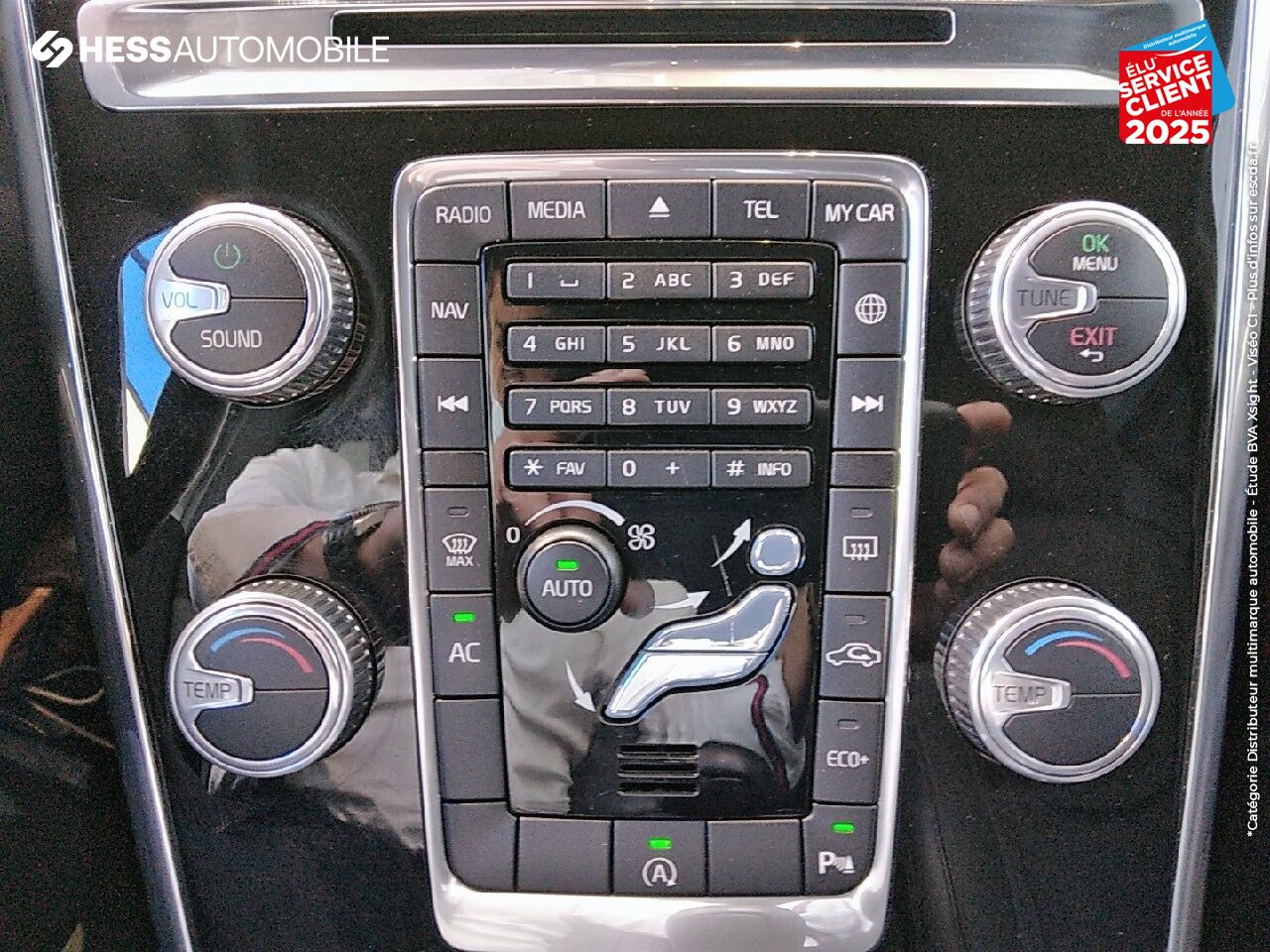Véhicule d'occasion VOLVO XC60 D4 190CH INITIATE EDITION GEARTRONIC 1ERE MAIN GPS RADAR AR chez Volvo Strasbourg