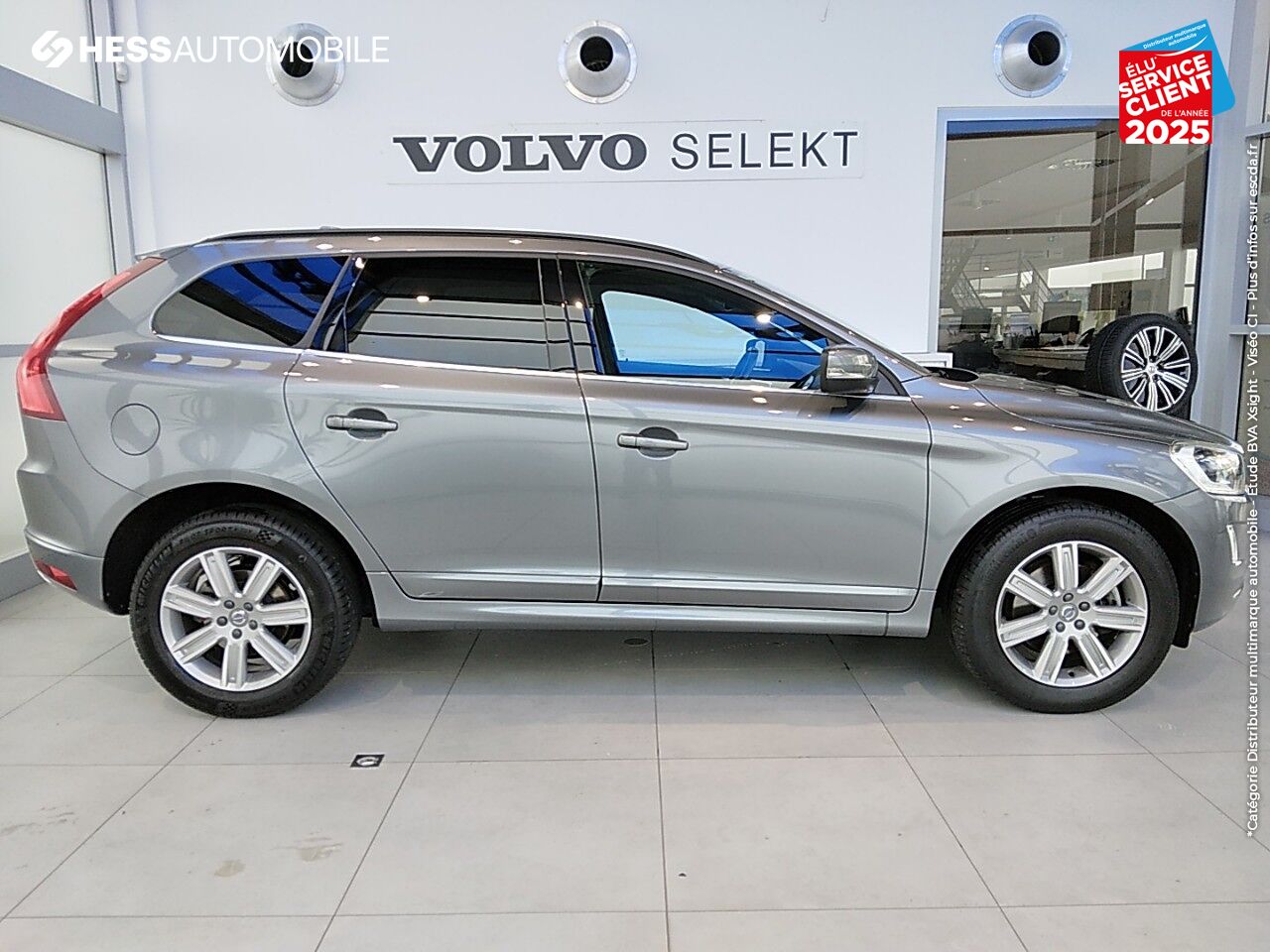 Véhicule d'occasion VOLVO XC60 D4 190CH INITIATE EDITION GEARTRONIC 1ERE MAIN GPS RADAR AR chez Volvo Strasbourg