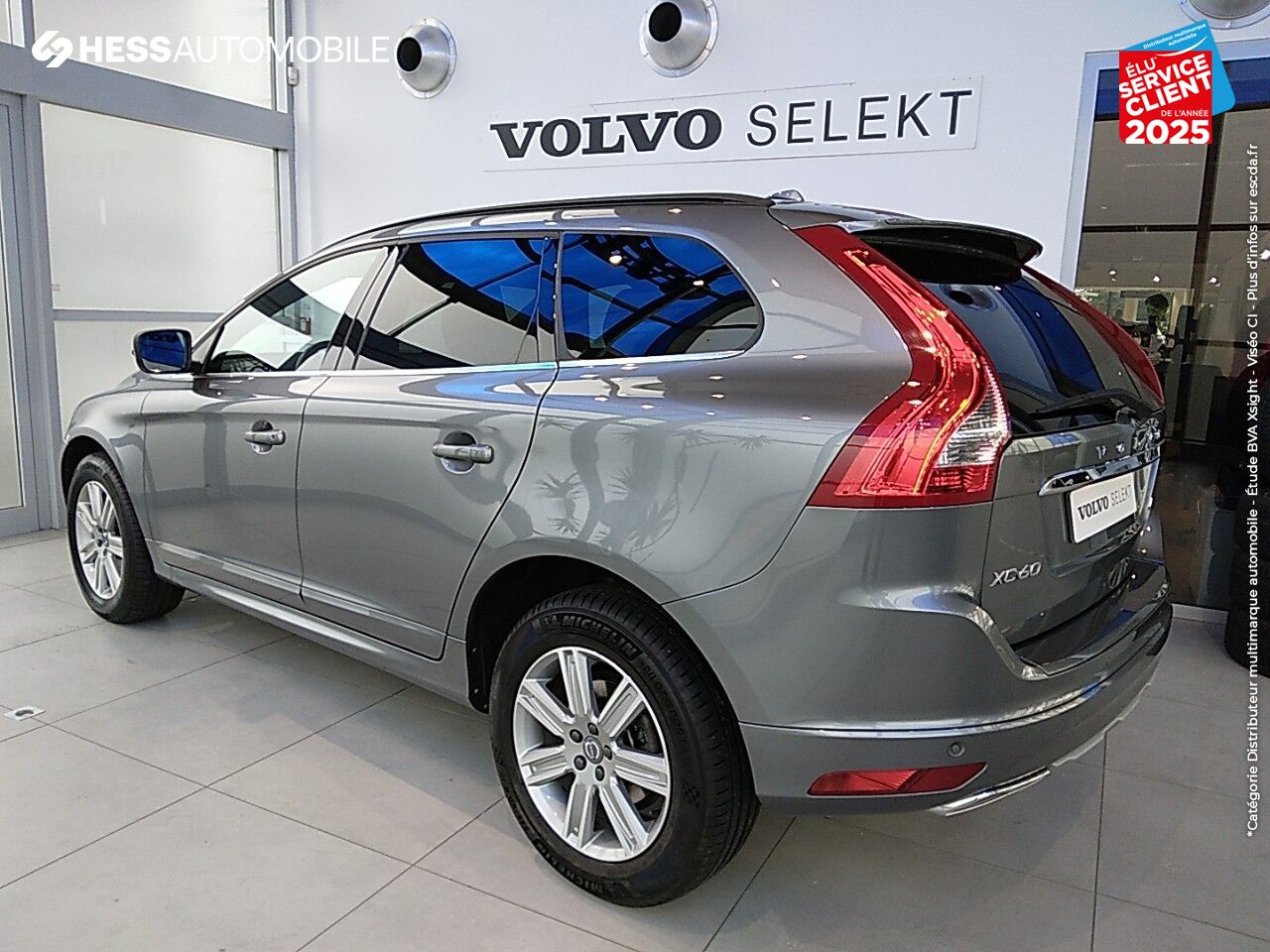 Véhicule d'occasion VOLVO XC60 D4 190CH INITIATE EDITION GEARTRONIC 1ERE MAIN GPS RADAR AR chez Volvo Strasbourg