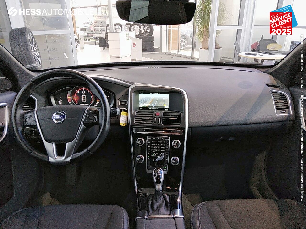 Véhicule d'occasion VOLVO XC60 D4 190CH INITIATE EDITION GEARTRONIC 1ERE MAIN GPS RADAR AR chez Volvo Strasbourg