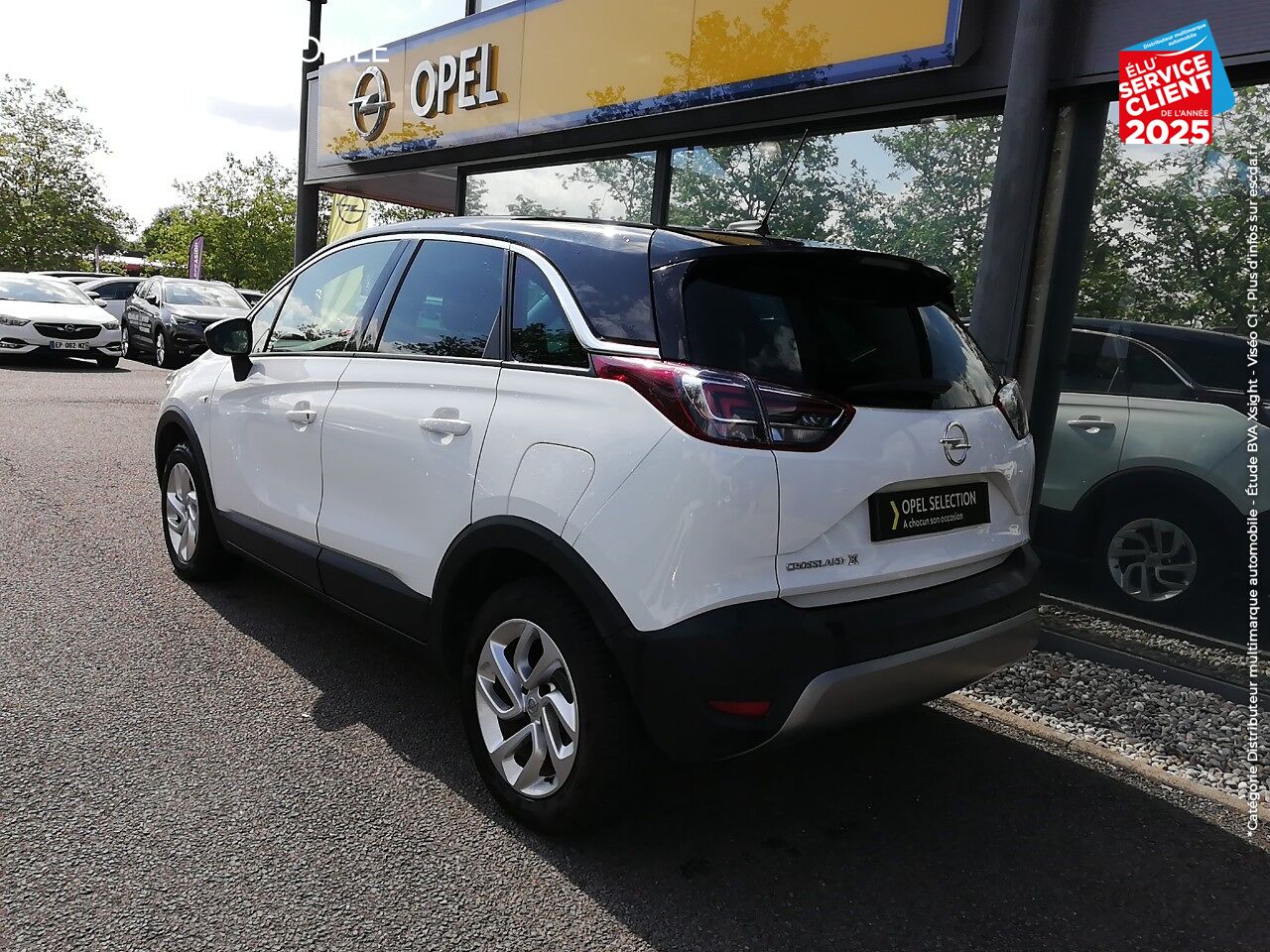 Véhicule d'occasion OPEL CROSSLAND X 1.5 D 102CH ELEGANCE EURO 6D-T RADAR AR CLIM AUTO B-Z chez Opel Belfort