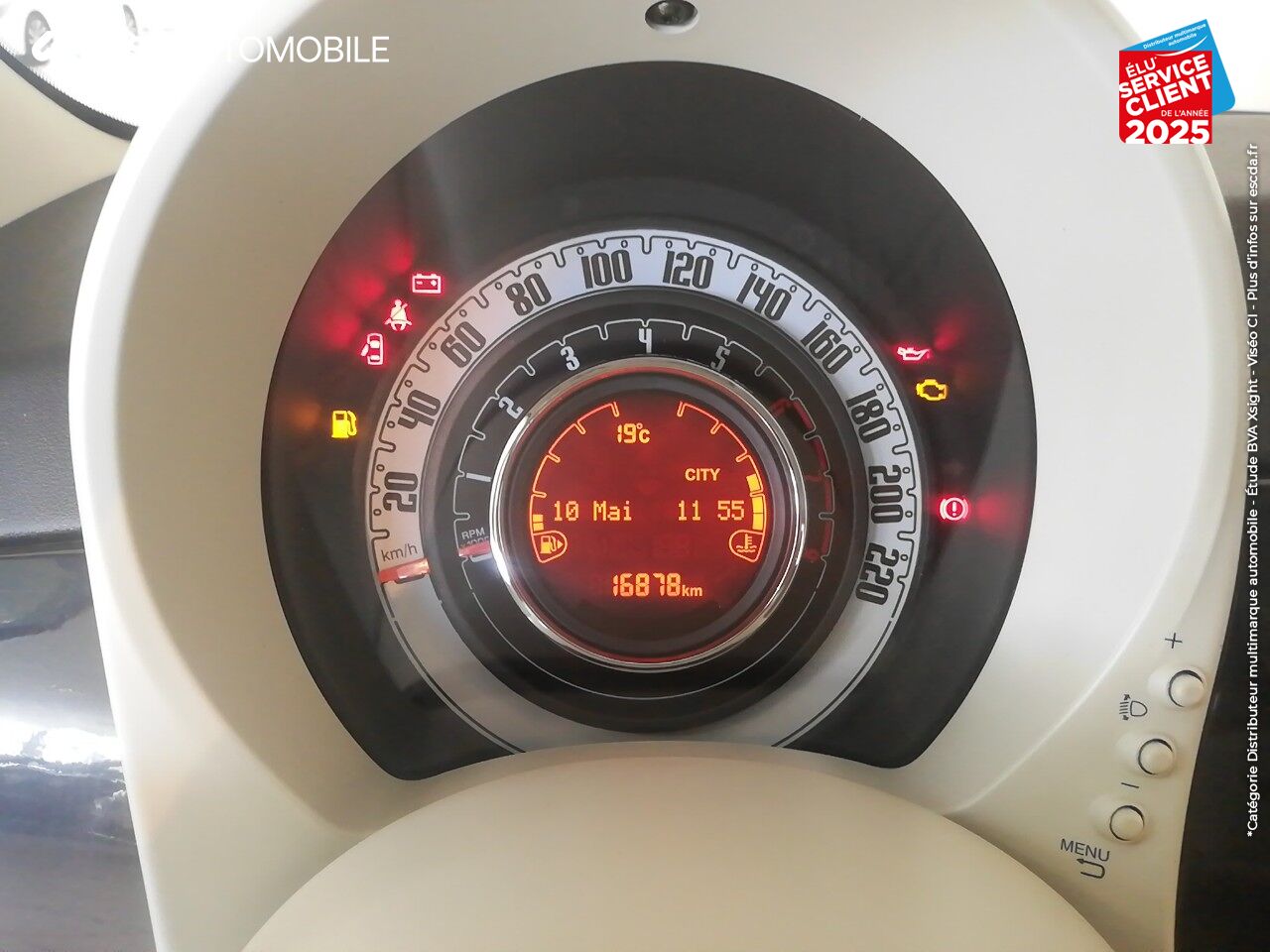 Véhicule d'occasion FIAT 500 1.2 8V 69CH POP chez Fiat 500 occasion