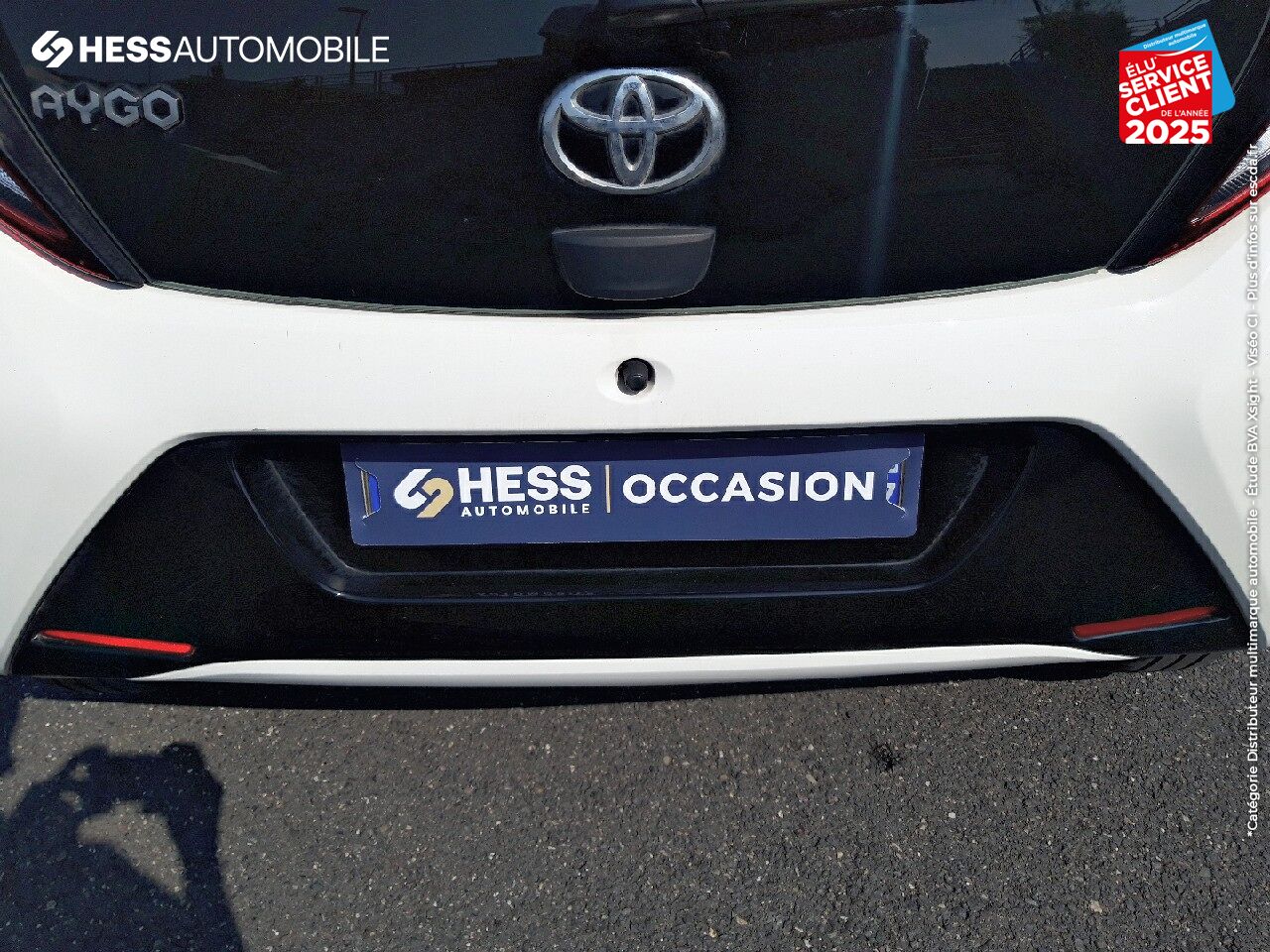 Véhicule d'occasion TOYOTA AYGO 1.0 VVT-I 72CH X-PLAY 5P CAMERA CLIM MANU chez Toyota Belfort
