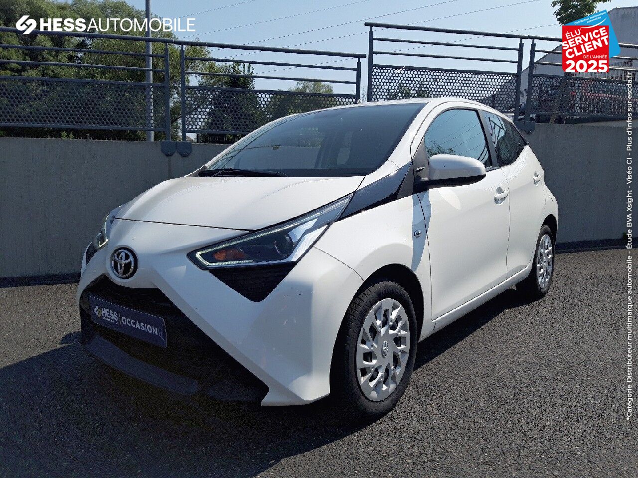 Véhicule d'occasion TOYOTA AYGO 1.0 VVT-I 72CH X-PLAY 5P CAMERA CLIM MANU chez Toyota Belfort