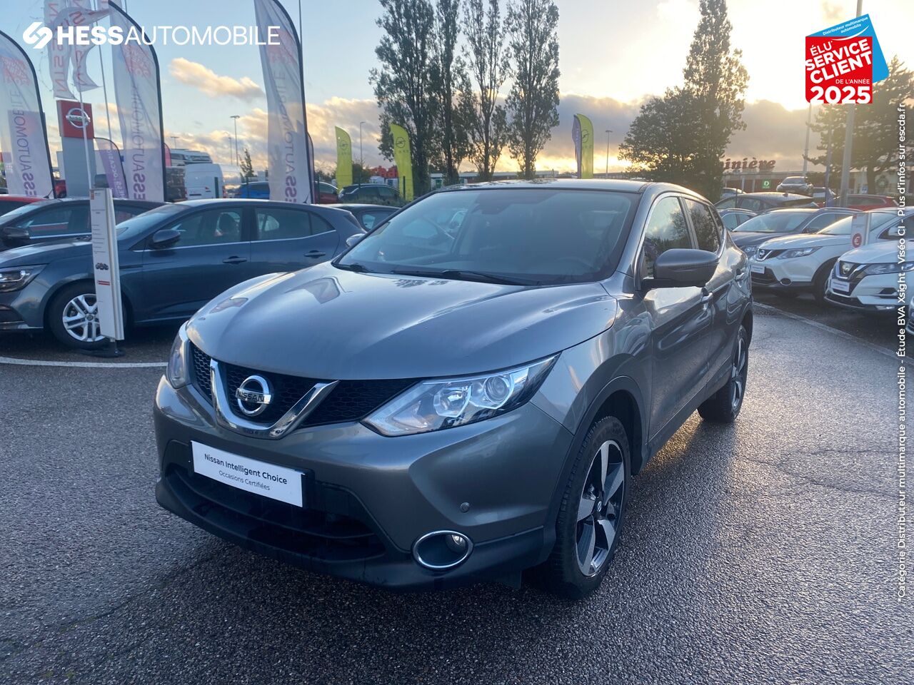 Véhicule d'occasion NISSAN QASHQAI 1.5 DCI 110CH N-CONNECTA CAM360 GPS chez Nissan Nancy