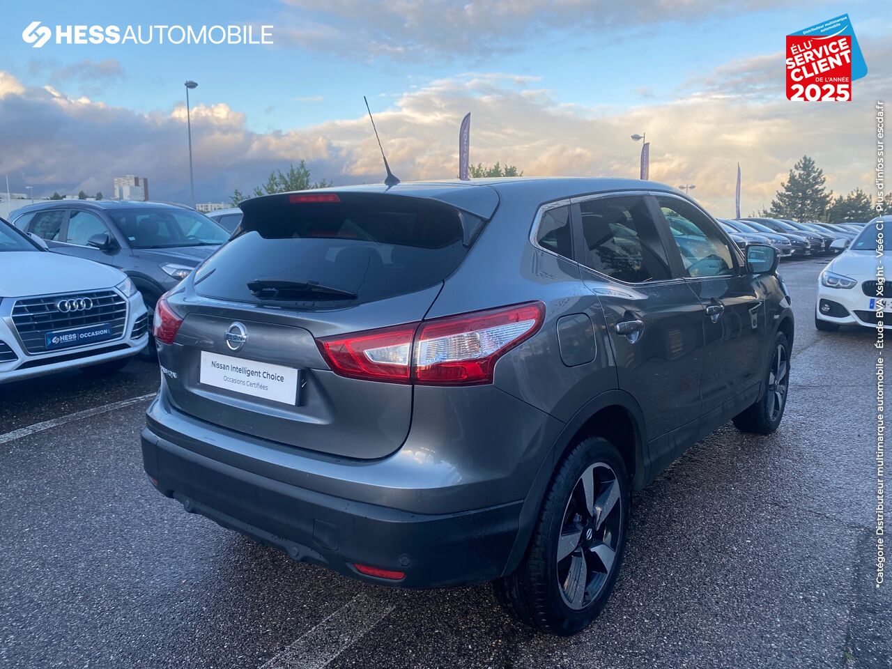 Véhicule d'occasion NISSAN QASHQAI 1.5 DCI 110CH N-CONNECTA CAM360 GPS chez Nissan Nancy