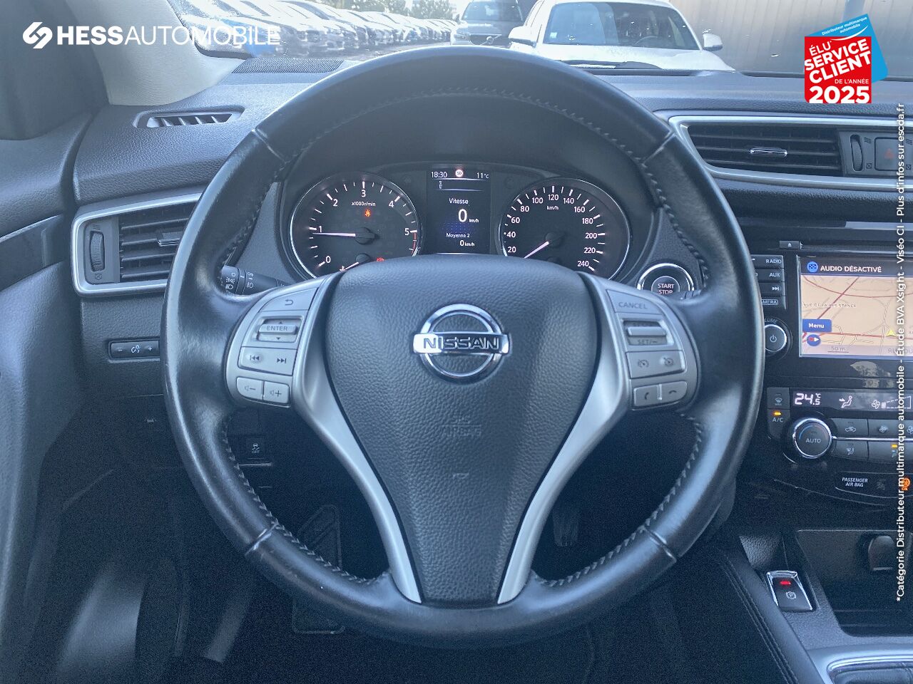 Véhicule d'occasion NISSAN QASHQAI 1.5 DCI 110CH N-CONNECTA CAM360 GPS chez Nissan Nancy