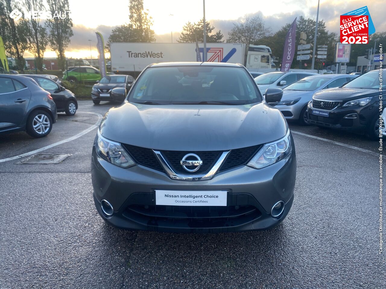 Véhicule d'occasion NISSAN QASHQAI 1.5 DCI 110CH N-CONNECTA CAM360 GPS chez Nissan Nancy