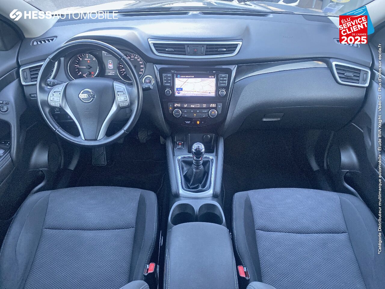 Véhicule d'occasion NISSAN QASHQAI 1.5 DCI 110CH N-CONNECTA CAM360 GPS chez Nissan Nancy