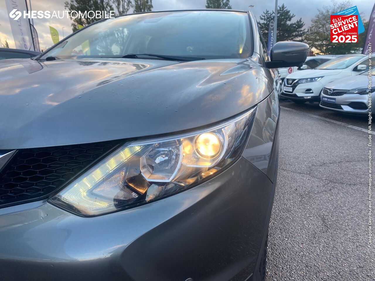 Véhicule d'occasion NISSAN QASHQAI 1.5 DCI 110CH N-CONNECTA CAM360 GPS chez Nissan Nancy
