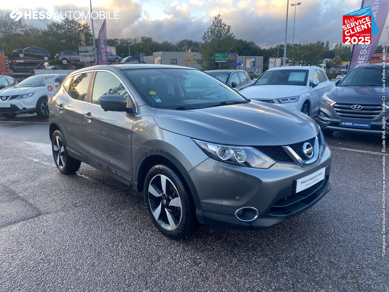 Véhicule d'occasion NISSAN QASHQAI 1.5 DCI 110CH N-CONNECTA CAM360 GPS chez Nissan Nancy