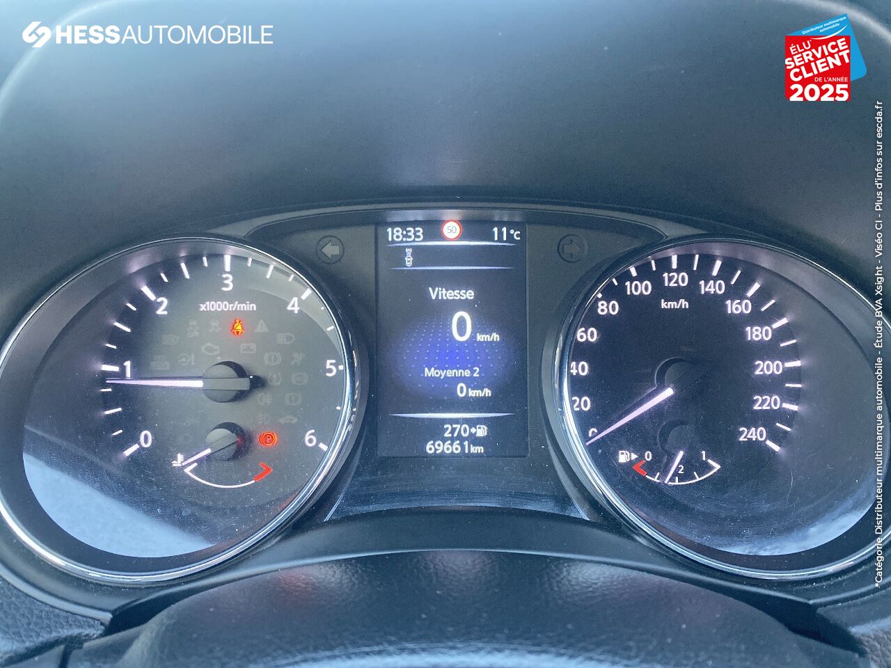 Véhicule d'occasion NISSAN QASHQAI 1.5 DCI 110CH N-CONNECTA CAM360 GPS chez Nissan Nancy