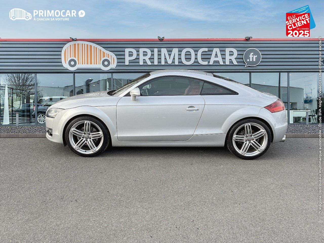 Véhicule d'occasion AUDI TT 1.8 TFSI 160CH SIEGES CUIR chez Primocar