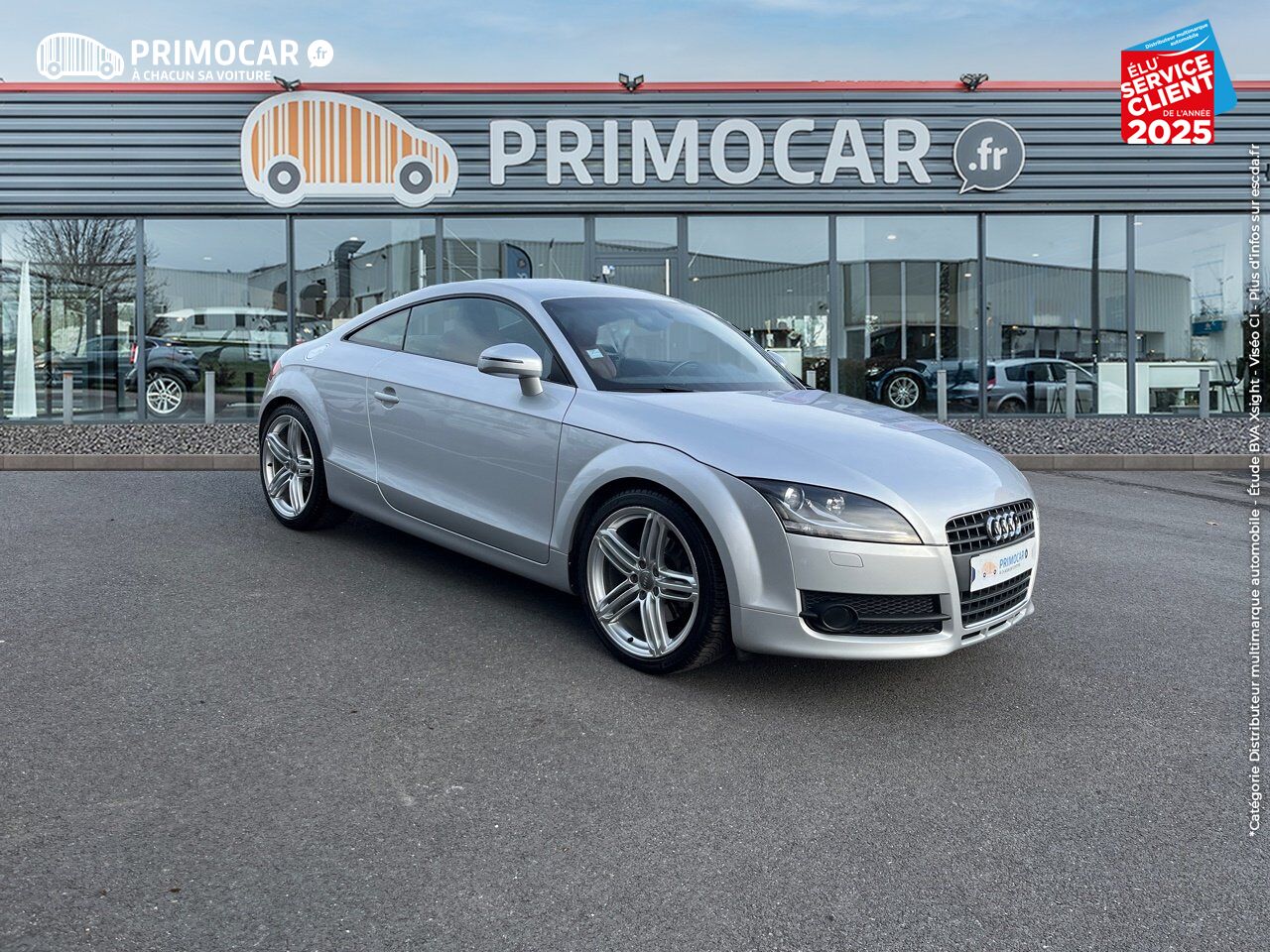 Véhicule d'occasion AUDI TT 1.8 TFSI 160CH SIEGES CUIR chez Primocar