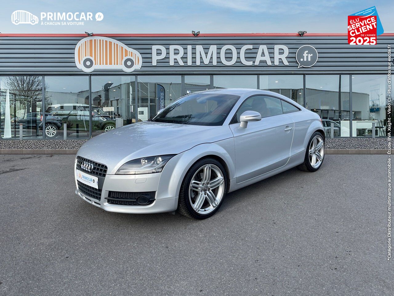 Véhicule d'occasion AUDI TT 1.8 TFSI 160CH SIEGES CUIR chez Primocar