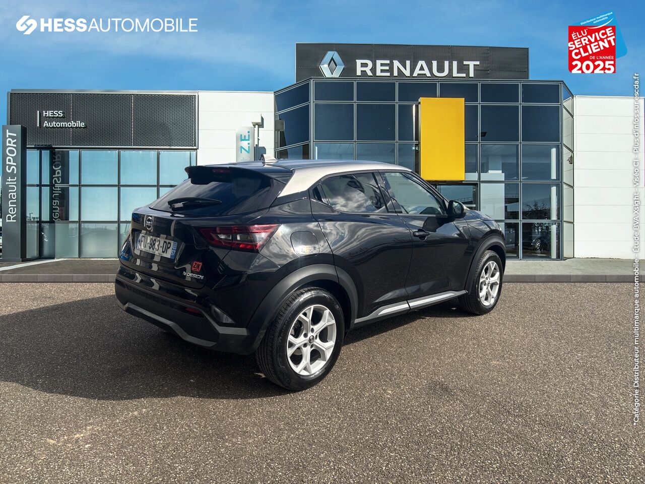 Véhicule d'occasion NISSAN JUKE 1.0 DIG-T 117CH N-DESIGN SIEGES CHAUF chez Nissan Juke occasion