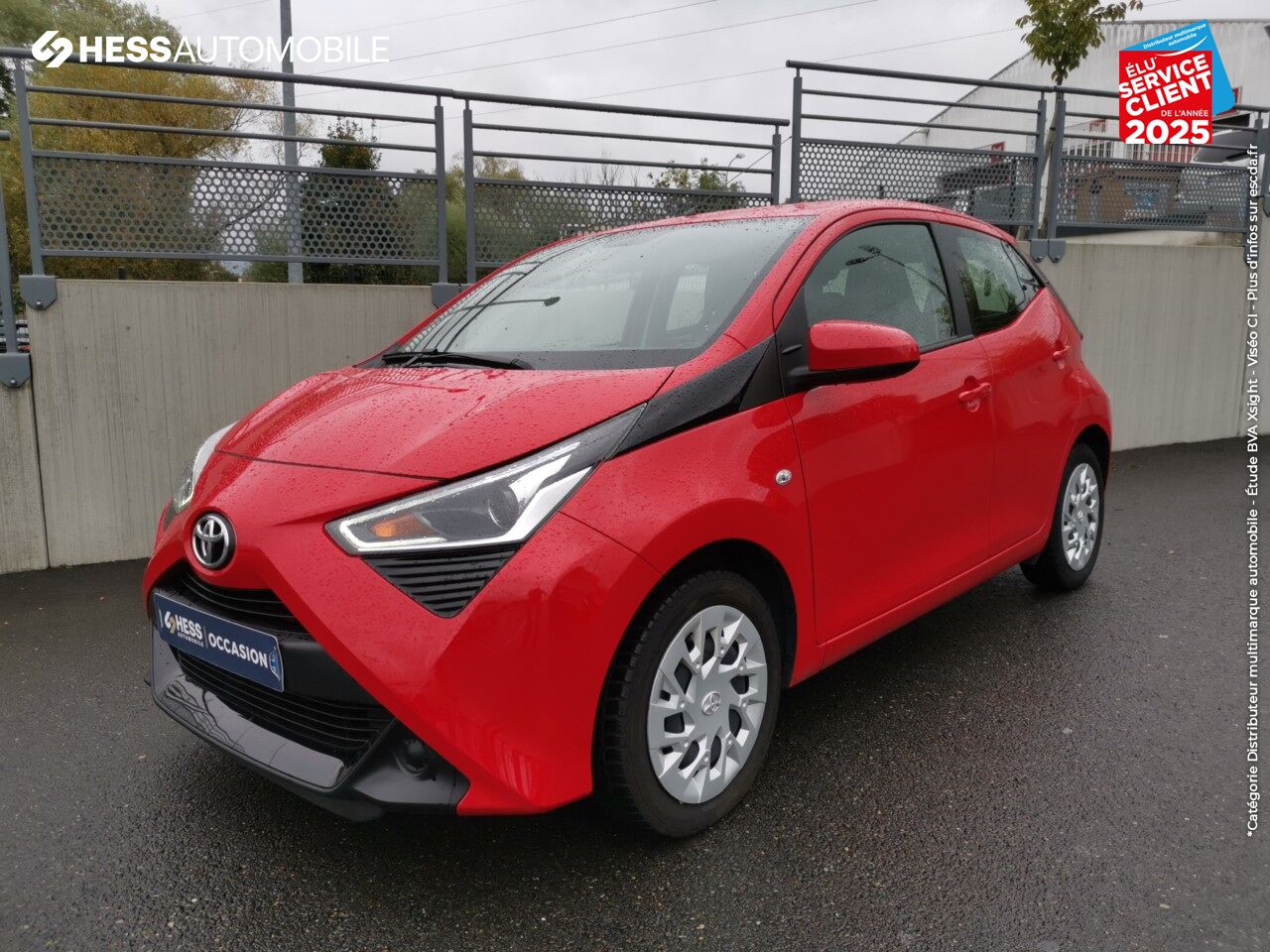 Véhicule d'occasion TOYOTA AYGO 1.0 VVT-I 72CH X-PLAY 5P CAMERA BLUETOOTH chez Toyota Belfort