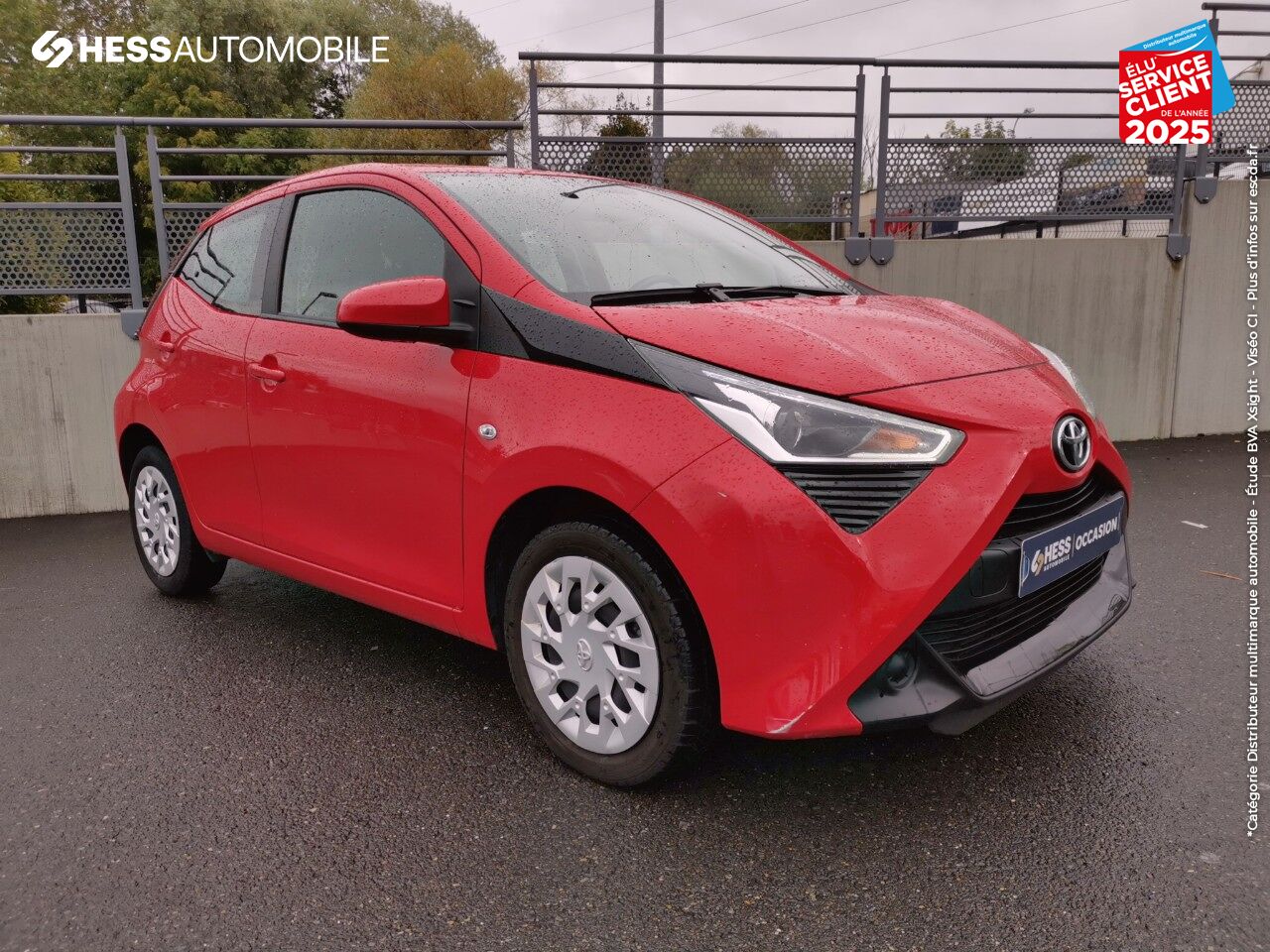 Véhicule d'occasion TOYOTA AYGO 1.0 VVT-I 72CH X-PLAY 5P CAMERA BLUETOOTH chez Toyota Belfort