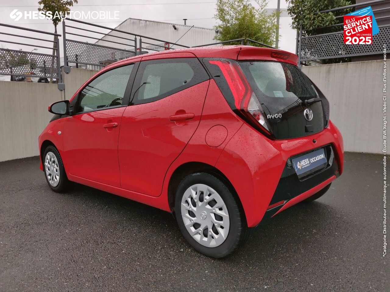 Véhicule d'occasion TOYOTA AYGO 1.0 VVT-I 72CH X-PLAY 5P CAMERA BLUETOOTH chez Toyota Belfort