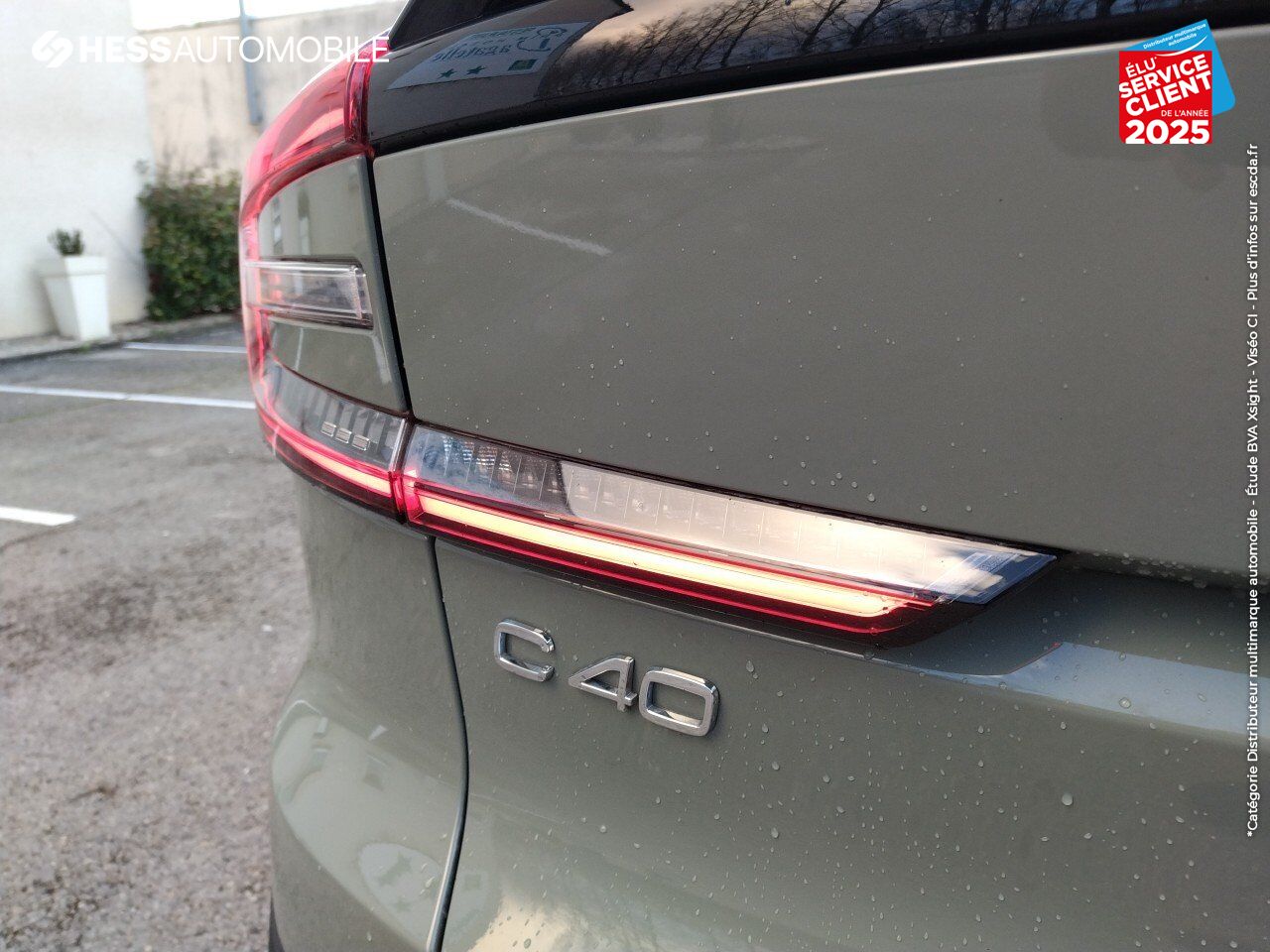 Véhicule d'occasion VOLVO C40 RECHARGE EXTENDED RANGE 252CH ULTIMATE chez Volvo Epernay