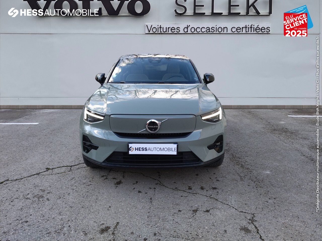 Véhicule d'occasion VOLVO C40 RECHARGE EXTENDED RANGE 252CH ULTIMATE chez Volvo Epernay