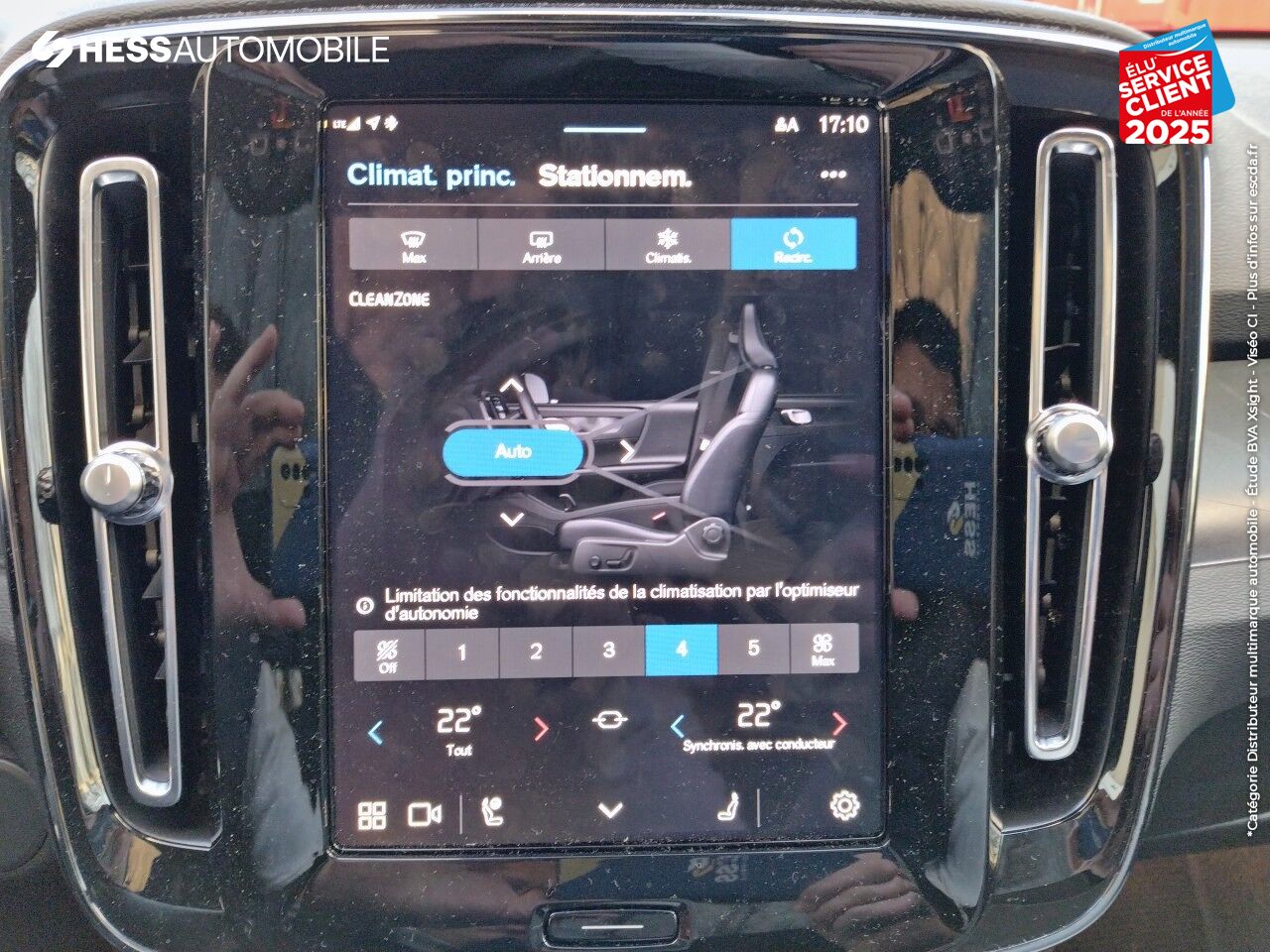Véhicule d'occasion VOLVO C40 RECHARGE EXTENDED RANGE 252CH ULTIMATE chez Volvo Epernay