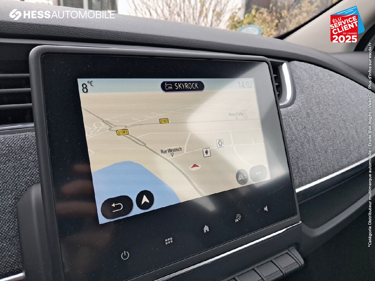 Véhicule d'occasion RENAULT ZOE INTENS CHARGE NORMALE R110 4CV chez Renault Sélestat