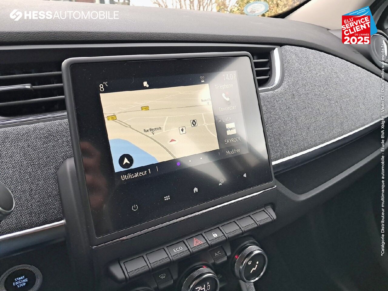 Véhicule d'occasion RENAULT ZOE INTENS CHARGE NORMALE R110 4CV chez Renault Sélestat