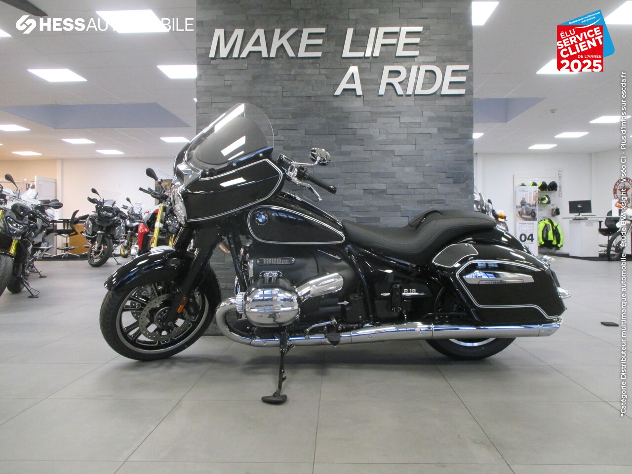 Véhicule d'occasion BMW R R 18 1800 B FINITION PRO R18 BAGGER chez BMW Motorrad Besançon