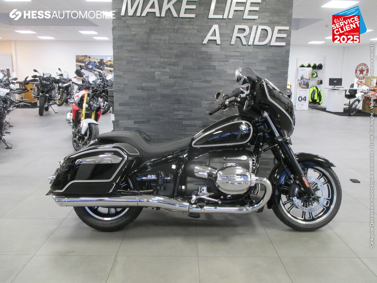 Véhicule d'occasion BMW R R 18 1800 B FINITION PRO R18 BAGGER chez BMW Motorrad Besançon