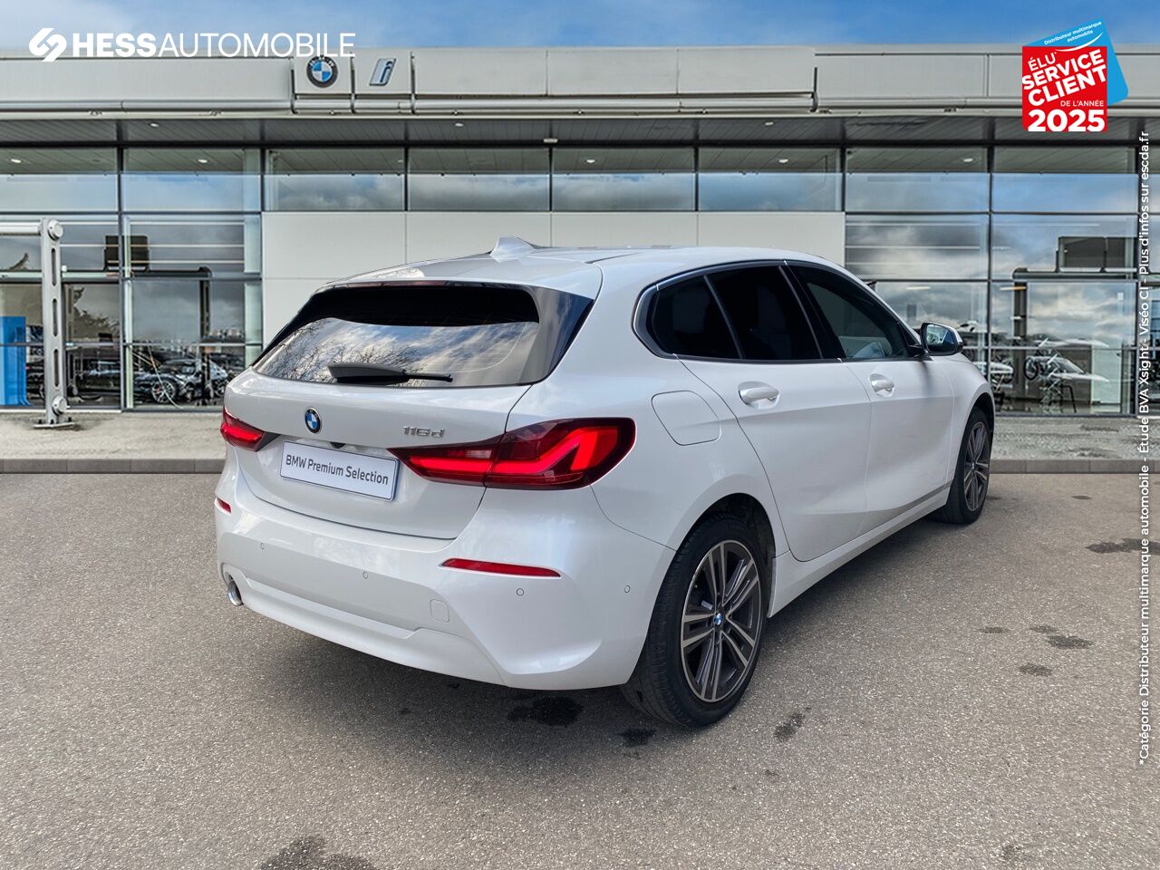Véhicule d'occasion BMW SERIE 1 116DA 116CH BUSINESS DESIGN DKG7 CAMERA GPS chez BMW Colmar