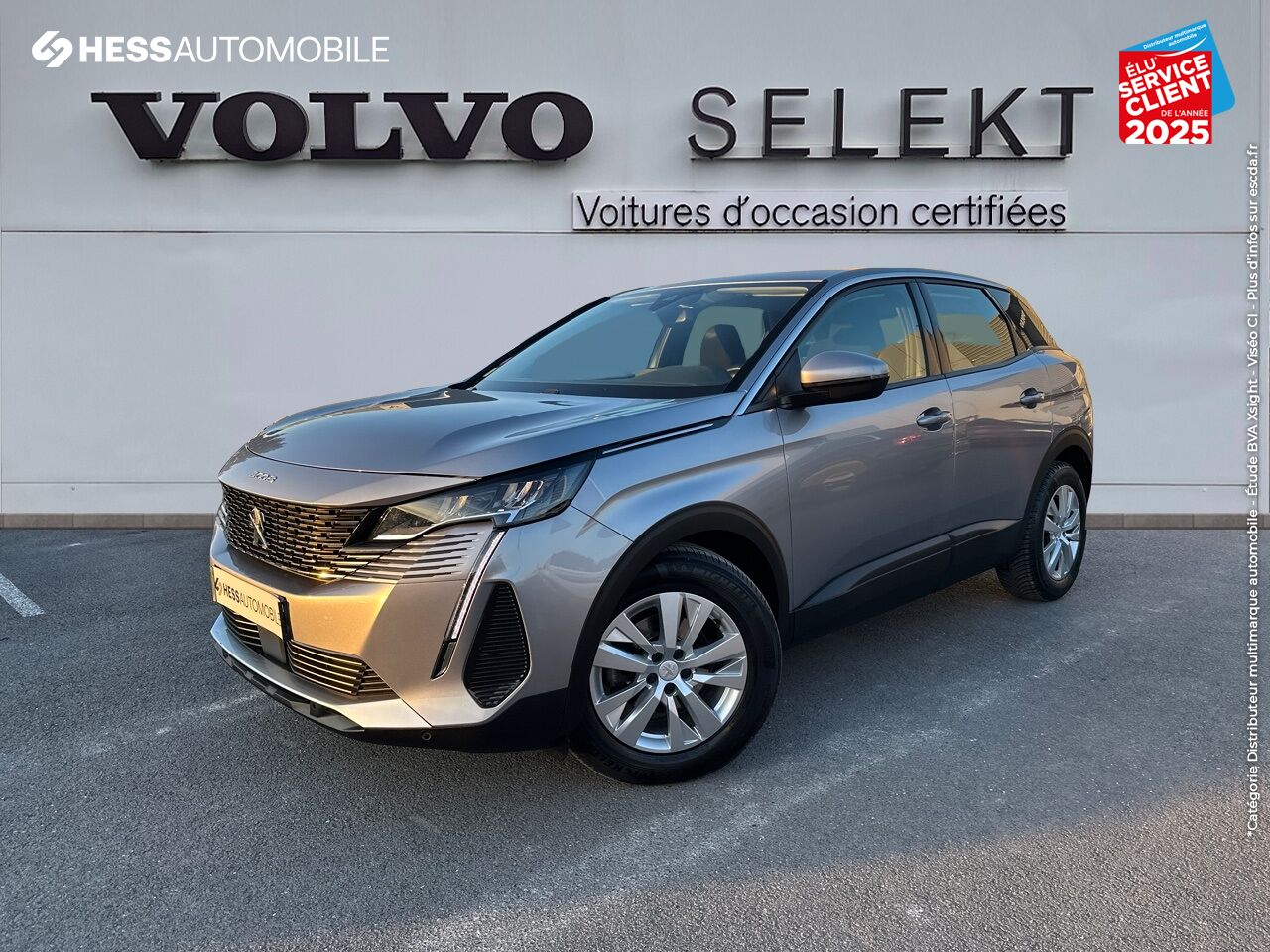 Véhicule d'occasion PEUGEOT 3008 1.2 PURETECH 130CH S/S ACTIVE CAMERA chez Renault Sélestat