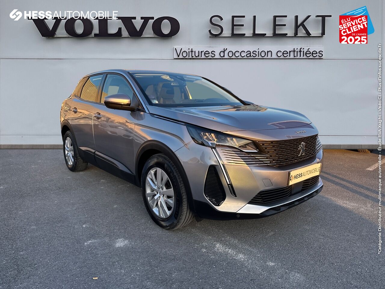 Véhicule d'occasion PEUGEOT 3008 1.2 PURETECH 130CH S/S ACTIVE CAMERA chez Renault Sélestat