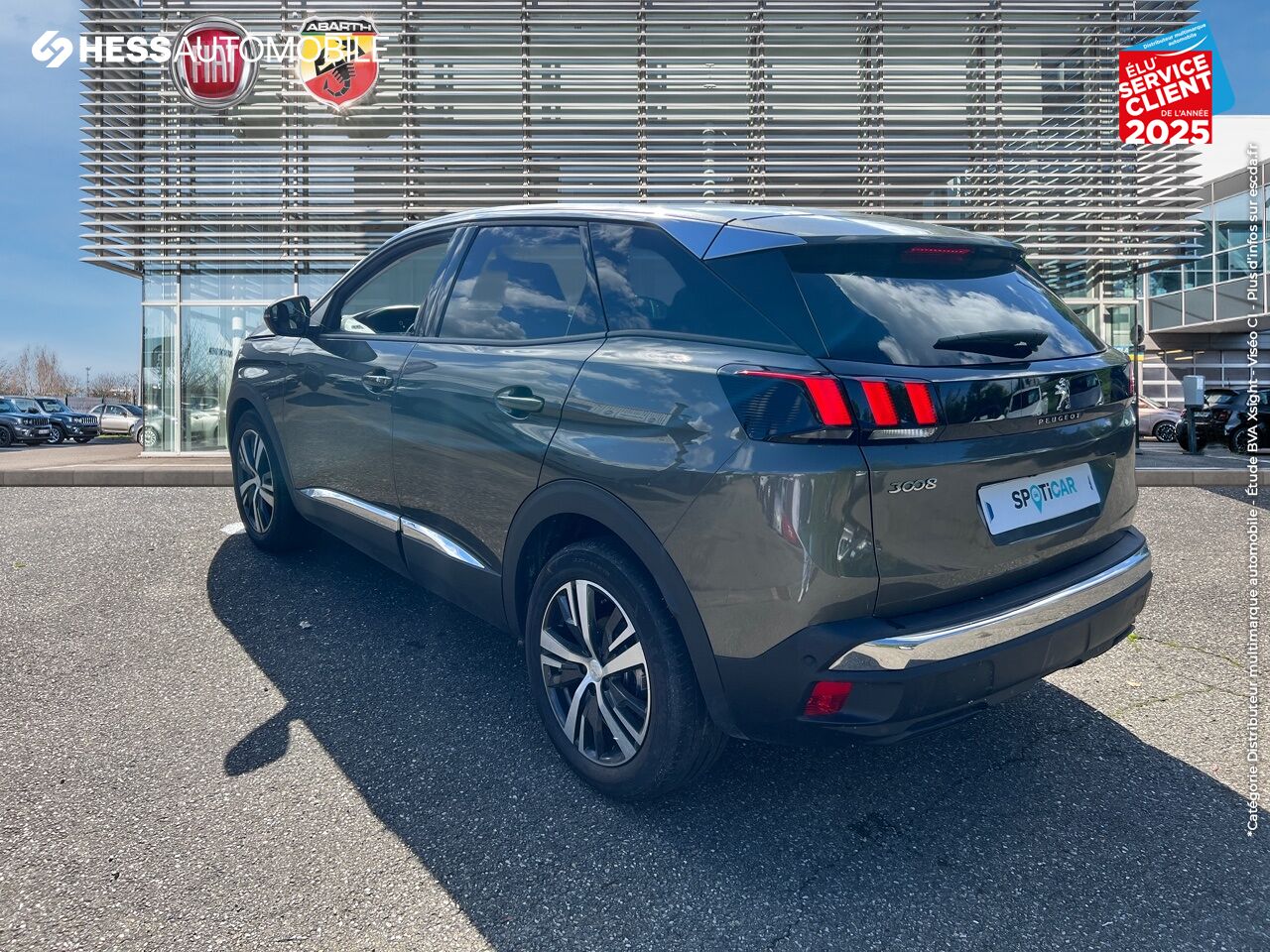 Véhicule d'occasion PEUGEOT 3008 1.2 PURETECH 130CH E6.C ALLURE SS chez Peugeot Reims