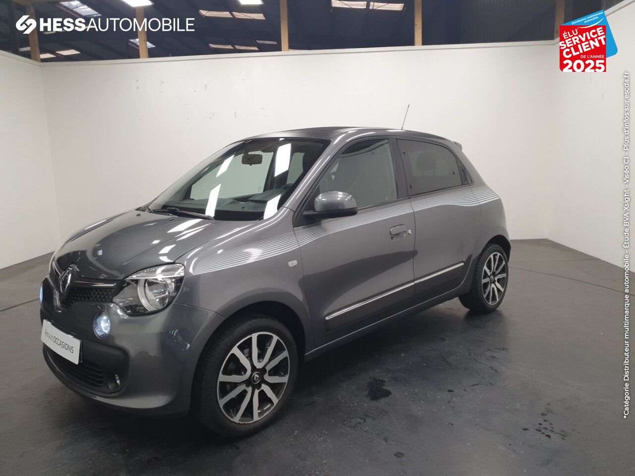 Véhicule d'occasion RENAULT TWINGO 1.0 SCE 70CH S/S INTENS TOUVRANT chez Renault Strasbourg