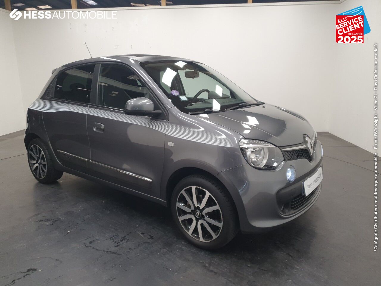 Véhicule d'occasion RENAULT TWINGO 1.0 SCE 70CH S/S INTENS TOUVRANT chez Renault Strasbourg