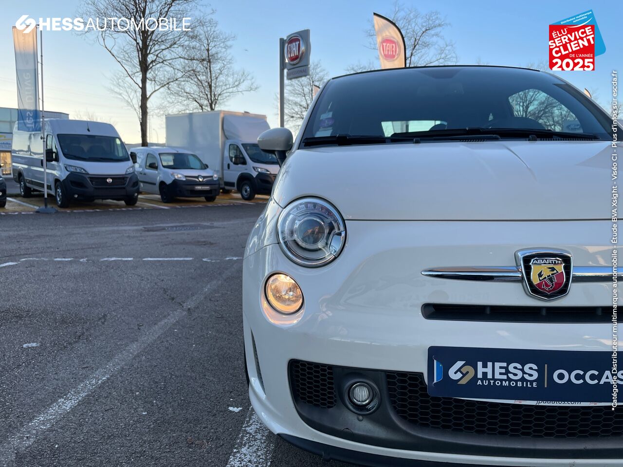 Véhicule d'occasion ABARTH 500C 1.4 TURBO T-JET 160CH 595 TURISMO BVA chez Fiat Mulhouse