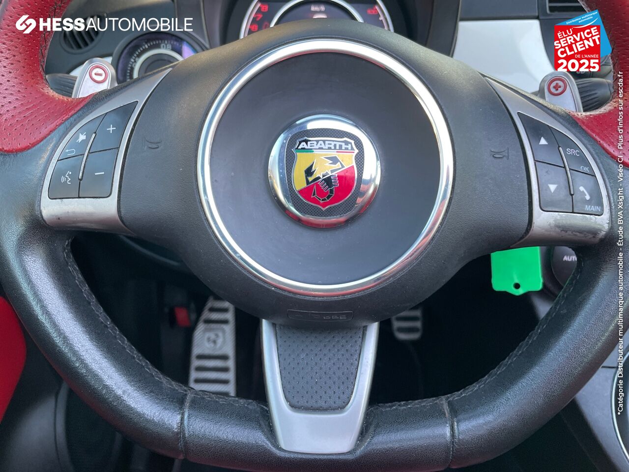 Véhicule d'occasion ABARTH 500C 1.4 TURBO T-JET 160CH 595 TURISMO BVA chez Fiat Mulhouse
