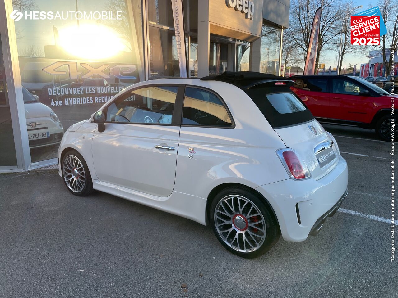 Véhicule d'occasion ABARTH 500C 1.4 TURBO T-JET 160CH 595 TURISMO BVA chez Fiat Mulhouse