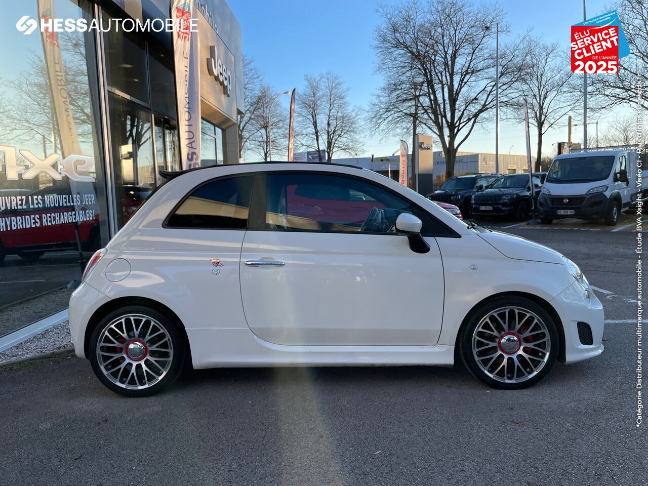Véhicule d'occasion ABARTH 500C 1.4 TURBO T-JET 160CH 595 TURISMO BVA chez Fiat Mulhouse