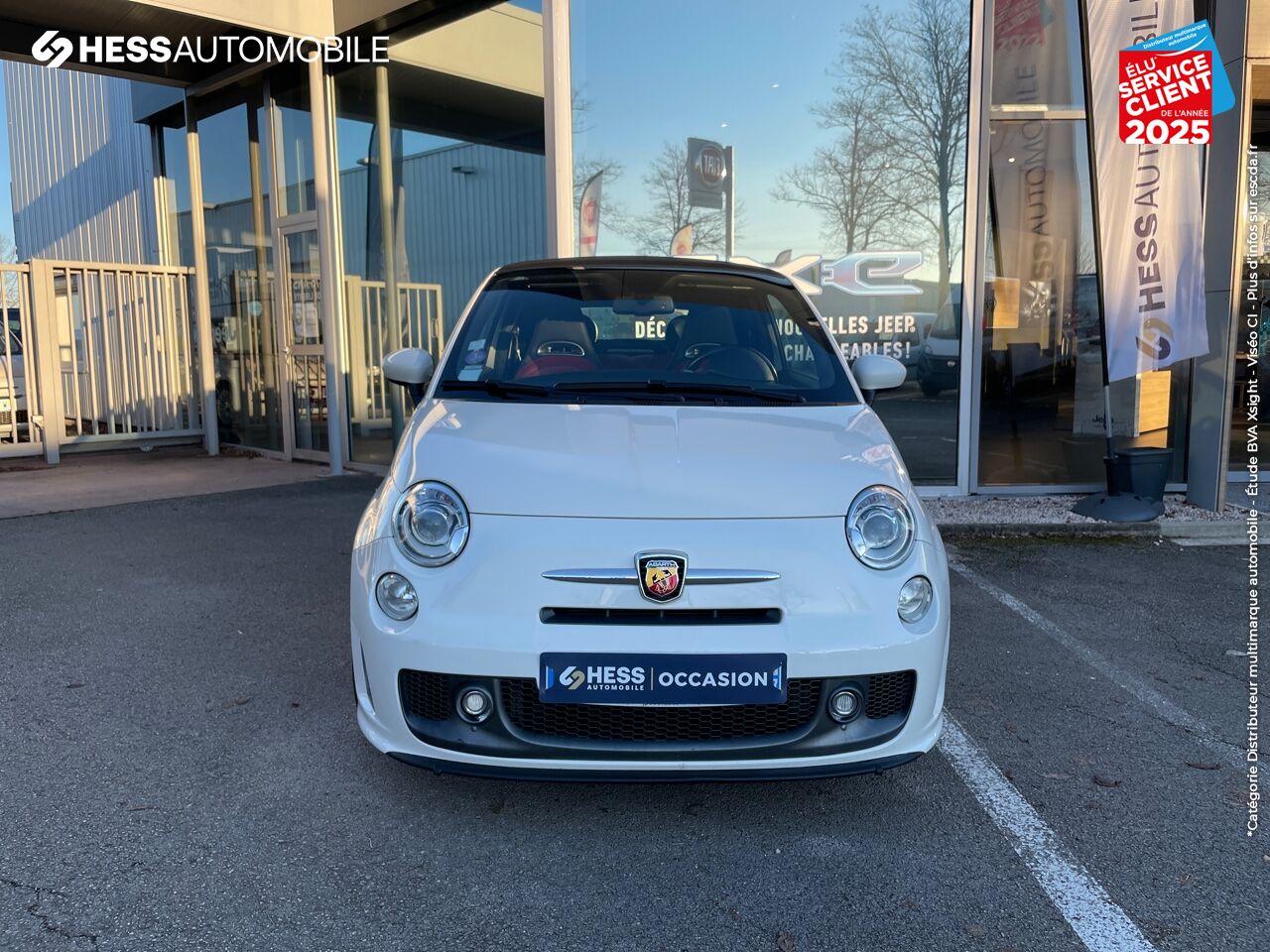 Véhicule d'occasion ABARTH 500C 1.4 TURBO T-JET 160CH 595 TURISMO BVA chez Fiat Mulhouse