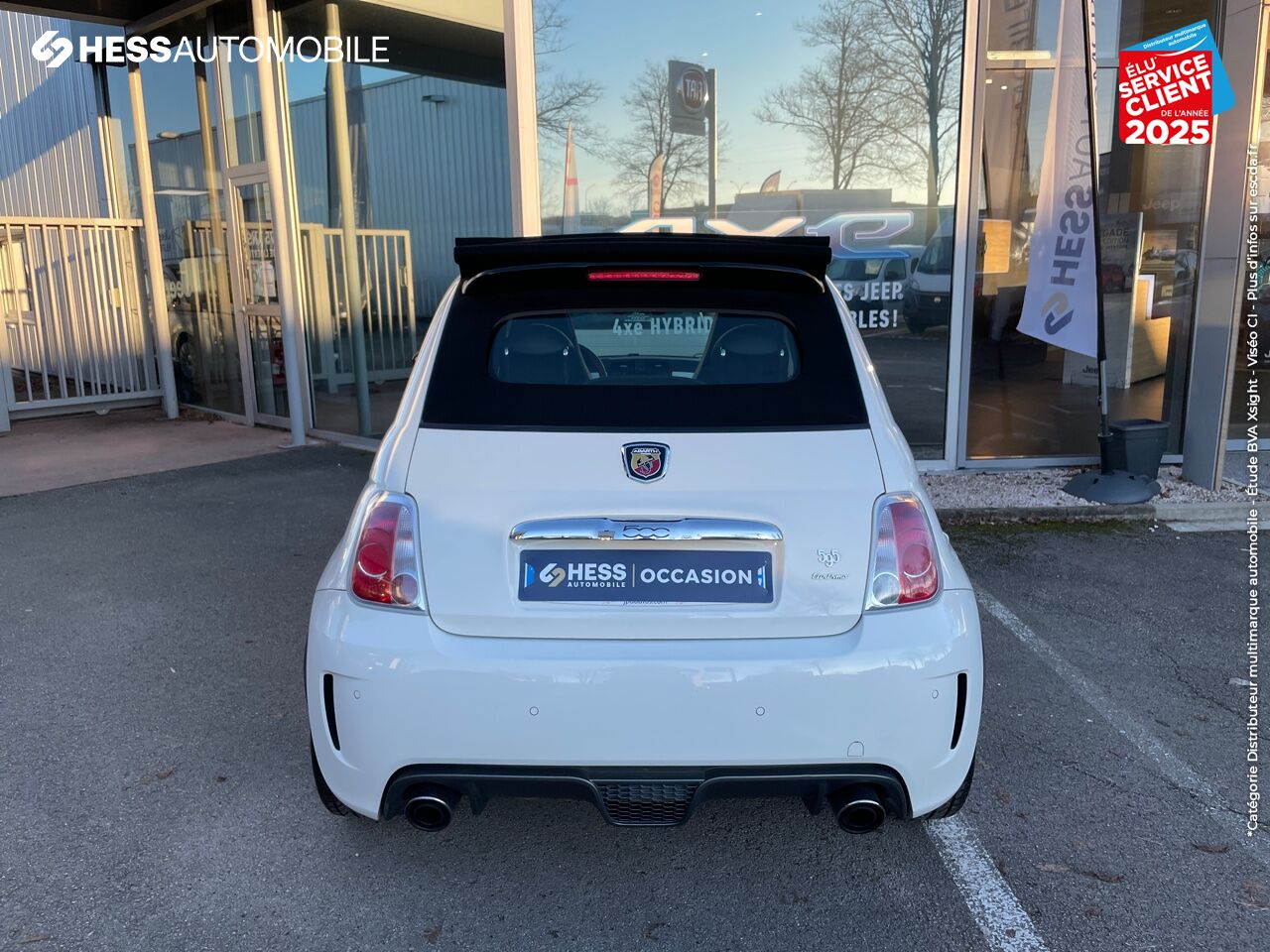 Véhicule d'occasion ABARTH 500C 1.4 TURBO T-JET 160CH 595 TURISMO BVA chez Fiat Mulhouse