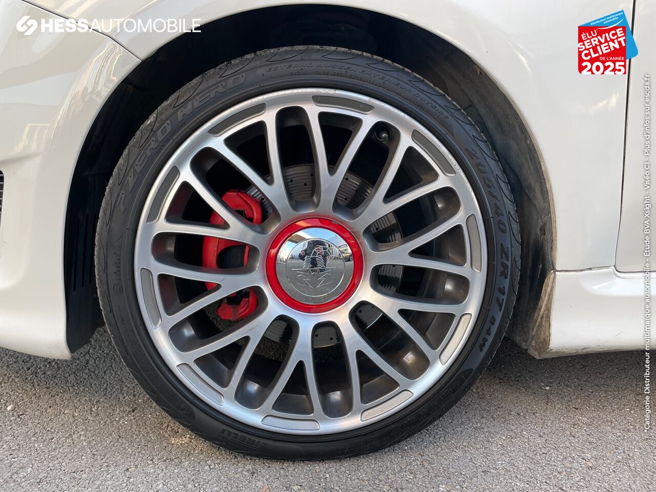 Véhicule d'occasion ABARTH 500C 1.4 TURBO T-JET 160CH 595 TURISMO BVA chez Fiat Mulhouse