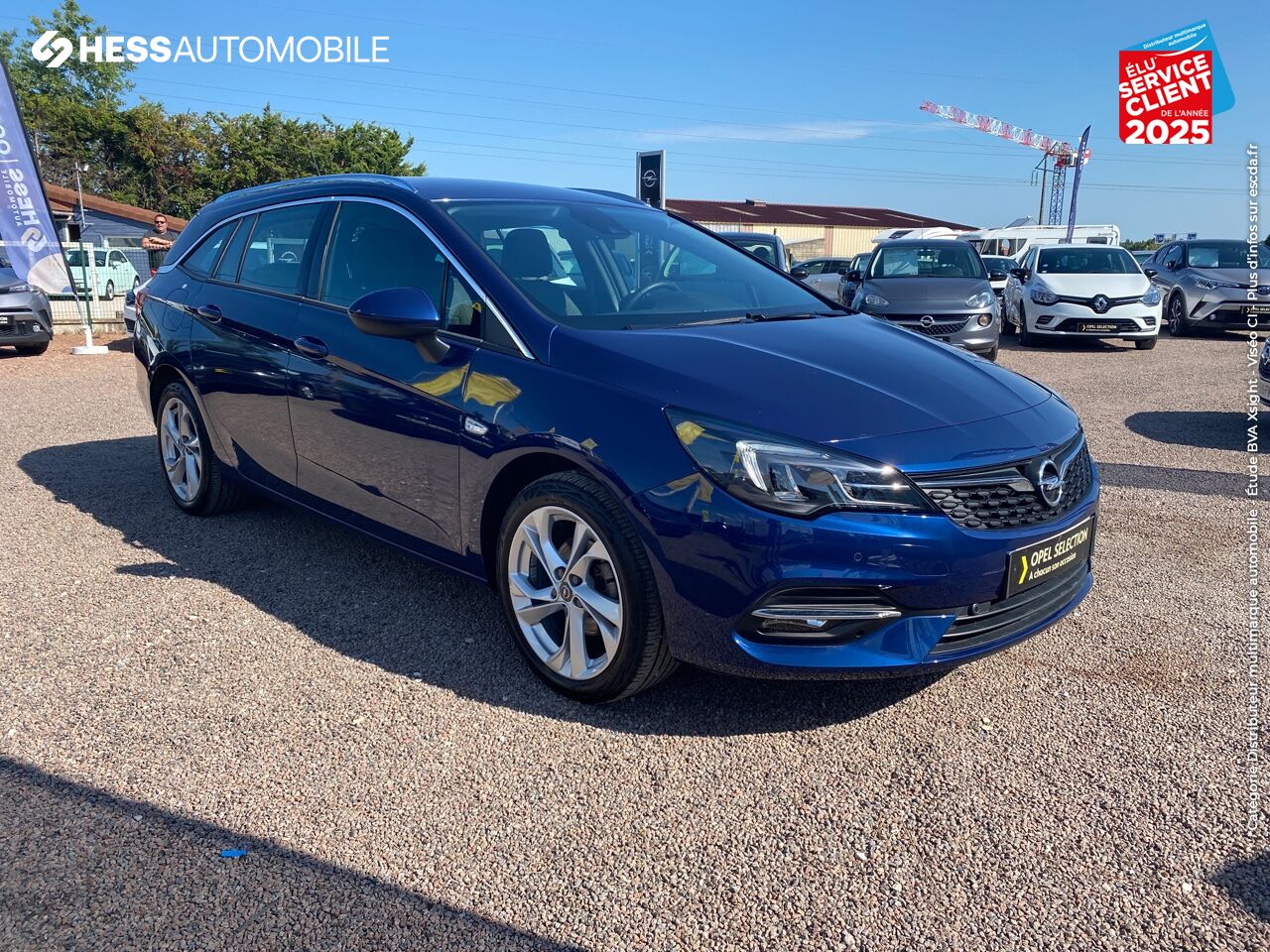 Véhicule d'occasion OPEL ASTRA SPORTS TOURER 1.5 D 122CH ELEGANCE BVA 112G chez Opel Beaune