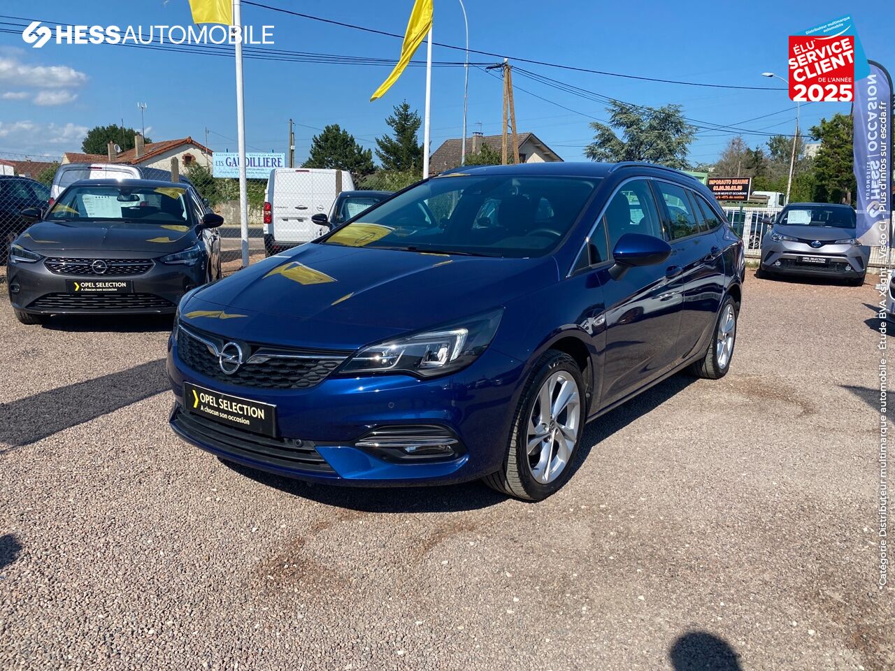 Véhicule d'occasion OPEL ASTRA SPORTS TOURER 1.5 D 122CH ELEGANCE BVA 112G chez Opel Beaune