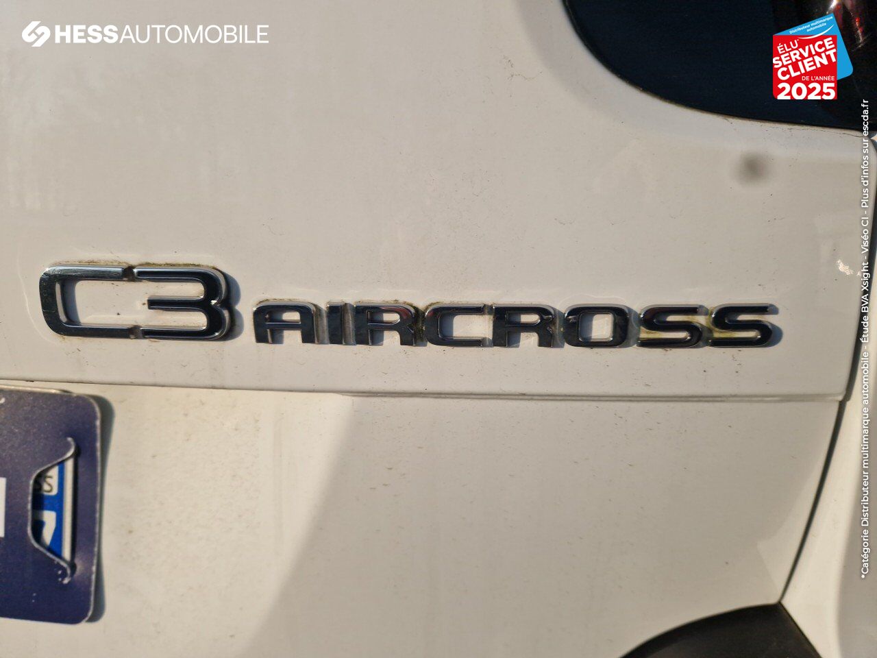 Véhicule d'occasion CITROEN C3 AIRCROSS PURETECH 130CH S/S C-SERIES EAT6 2022 GPS chez Peugeot Reims