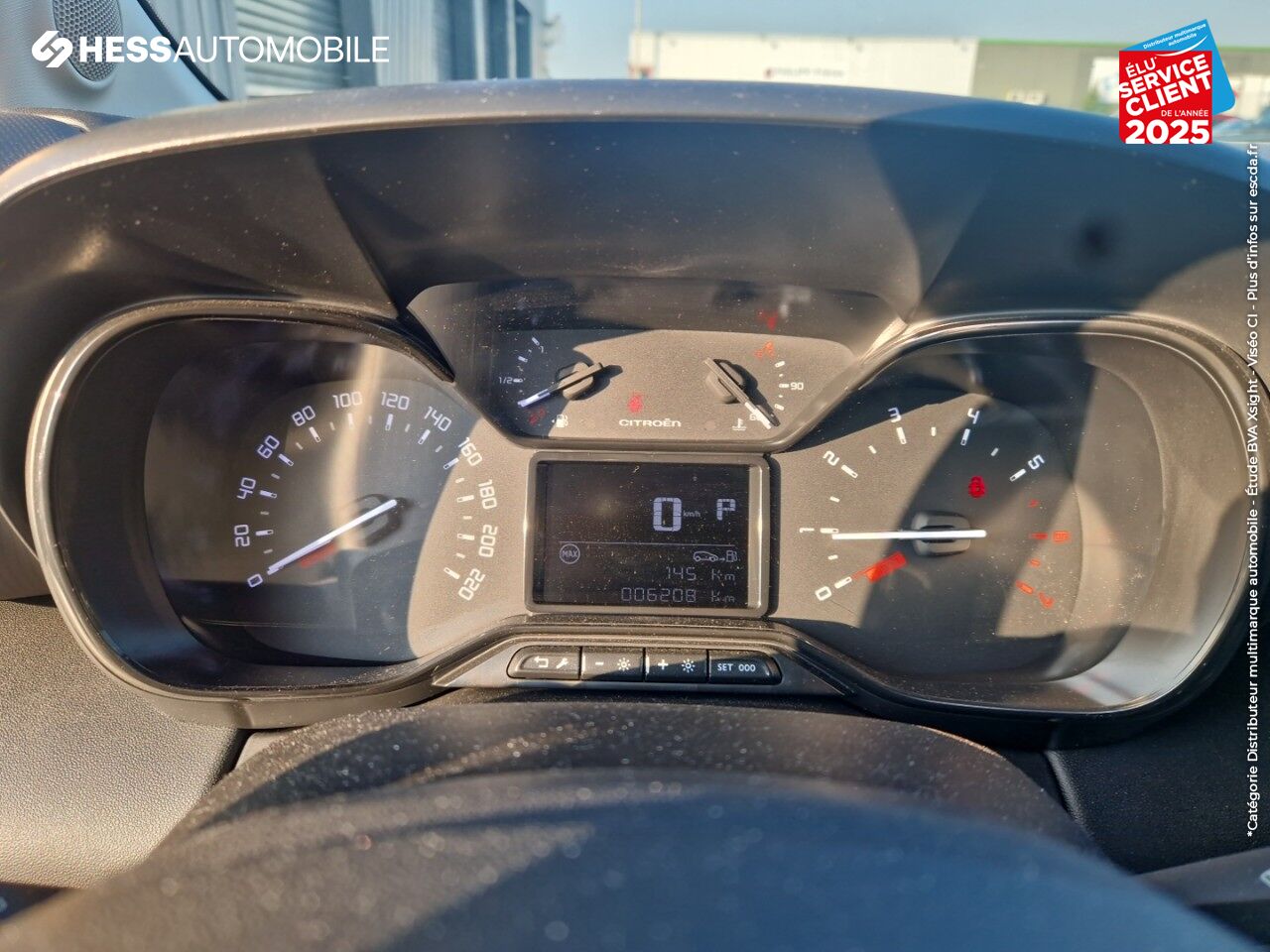 Véhicule d'occasion CITROEN C3 AIRCROSS PURETECH 130CH S/S C-SERIES EAT6 2022 GPS chez Peugeot Reims
