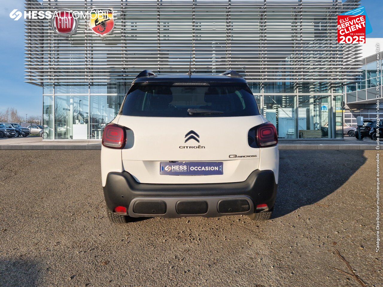 Véhicule d'occasion CITROEN C3 AIRCROSS PURETECH 130CH S/S C-SERIES EAT6 2022 GPS chez Peugeot Reims