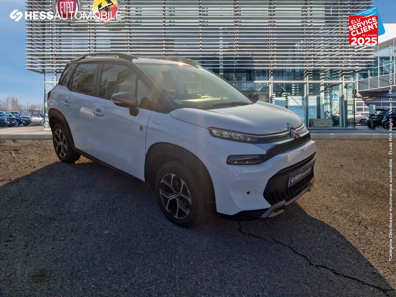 Véhicule d'occasion CITROEN C3 AIRCROSS PURETECH 130CH S/S C-SERIES EAT6 2022 GPS chez Peugeot Reims